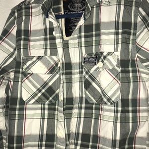 Long sleeve plaid shirt